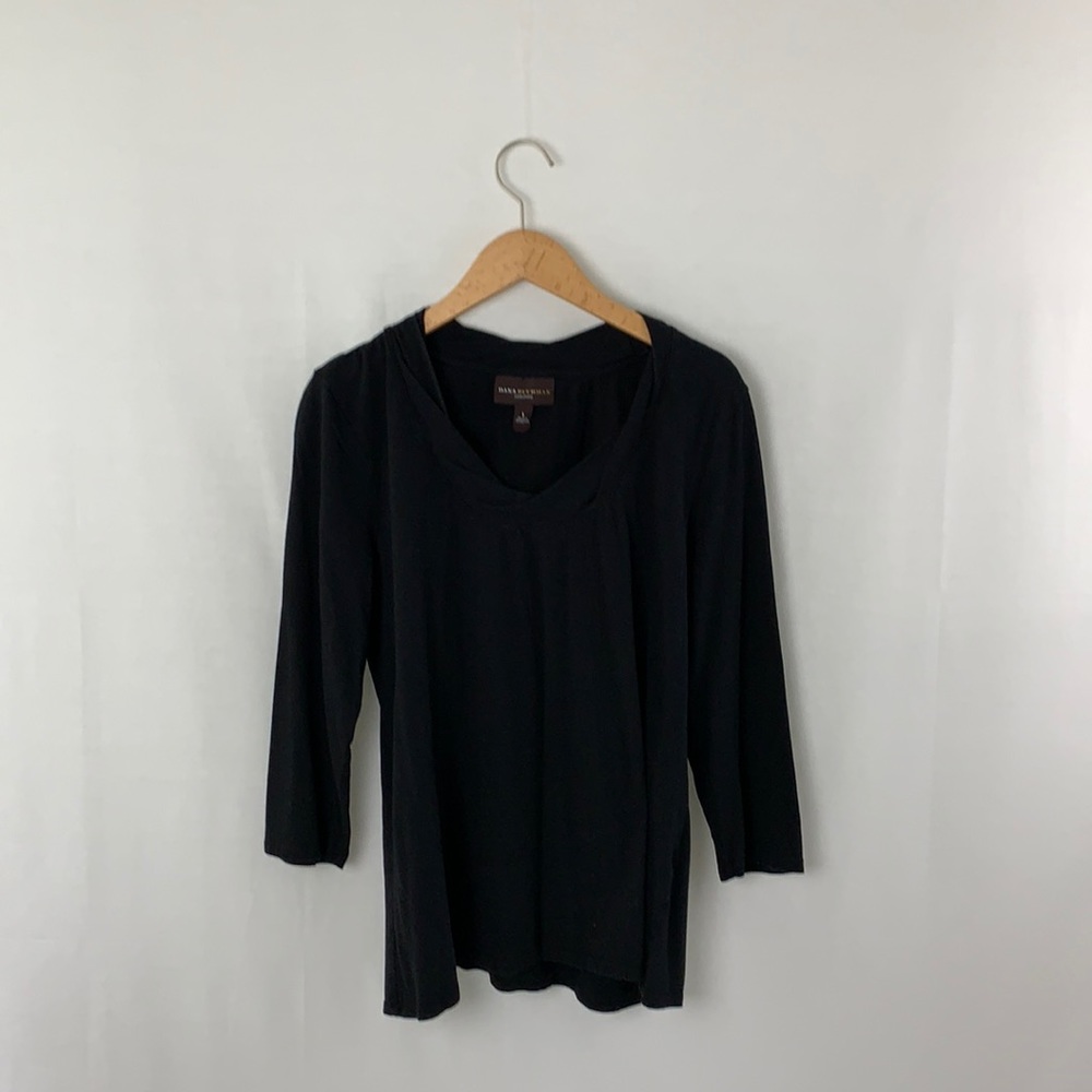 Dana Buchman Signature 3/4 Sleeve Top